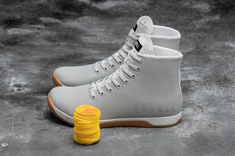 Nobull High-Top Arctic Gum Men's Trainers Dark / Grey | USA I1420L